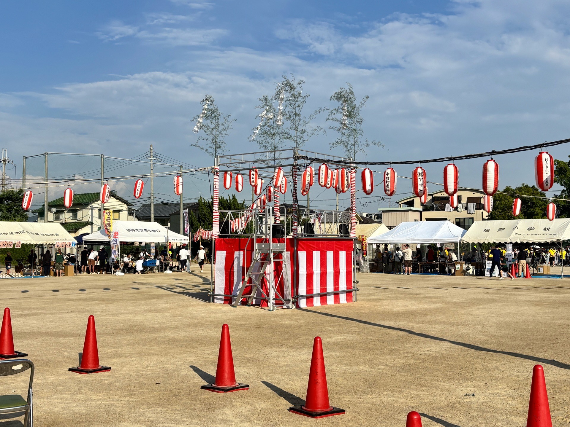 稲野小学校夏祭り