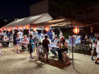 瑞穂・瑞ケ丘自治会夏祭り飲食ブース