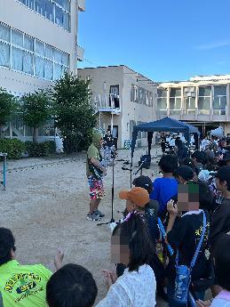 瑞穂小学校地区ふれあいまつり(先生のステージ)