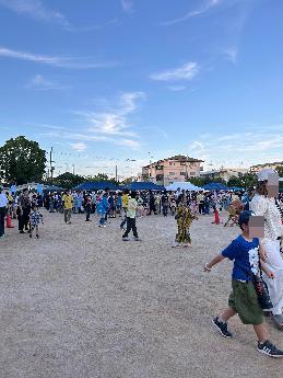 瑞穂小学校地区ふれあいまつり(盆踊り)