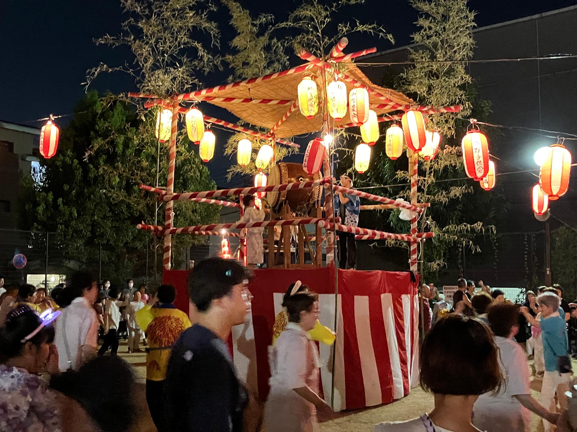 西野盆踊り大会4