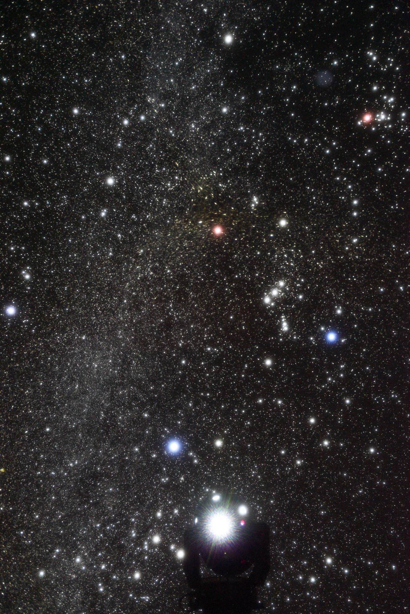 メガスターの星空(冬)