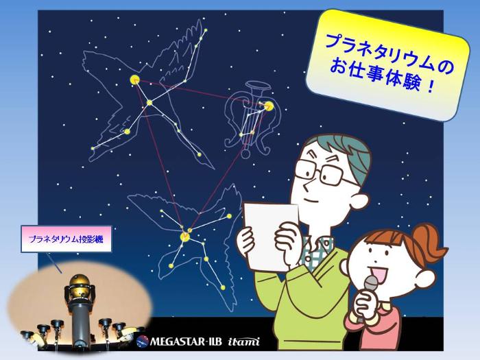 親子でプラネタリウム解説体験