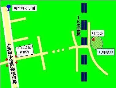 周辺の地図
