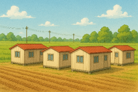 仮設住宅建設用地