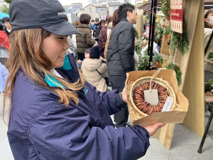 伊丹クリスマスマーケットで販売していた雑貨