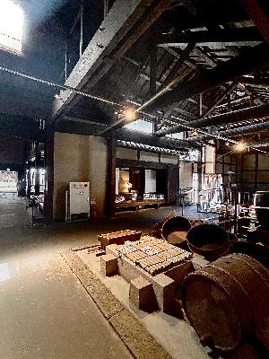 旧岡田家住宅・酒蔵の内部