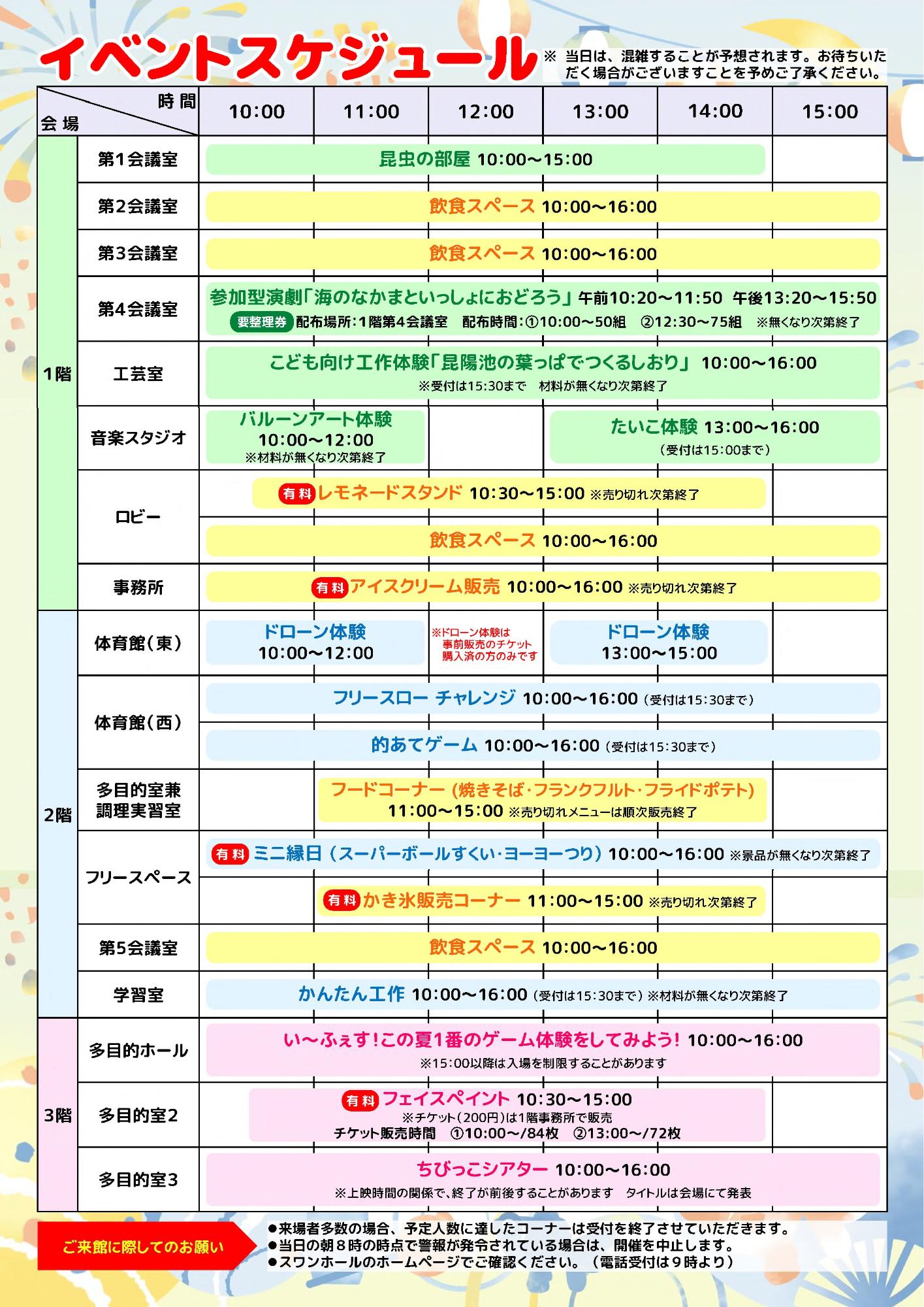 スワンン夏祭り