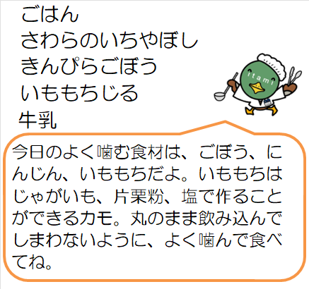 学校給食第2センター献立