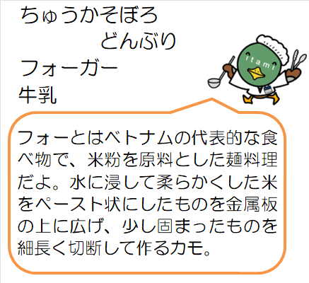 学校給食第1センター献立