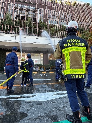 放水体験