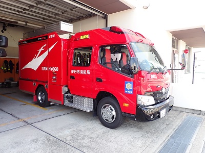 普通ポンプ車の写真