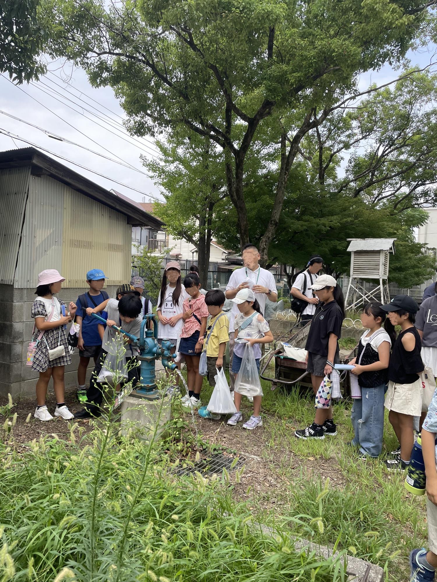 笹原小学校防災井戸