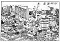 江戸時代に伊丹の酒造り画像