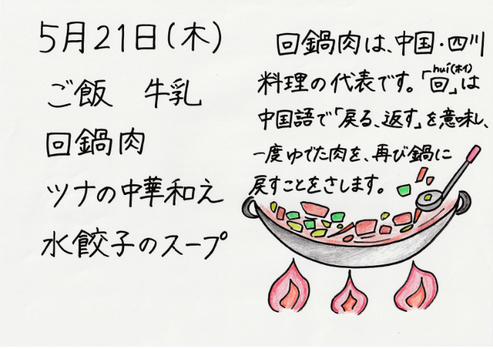 献立説明