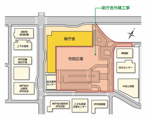 第3期工事案内図