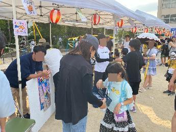 瑞穂小学校地区ふれあいまつり（くじ引き）