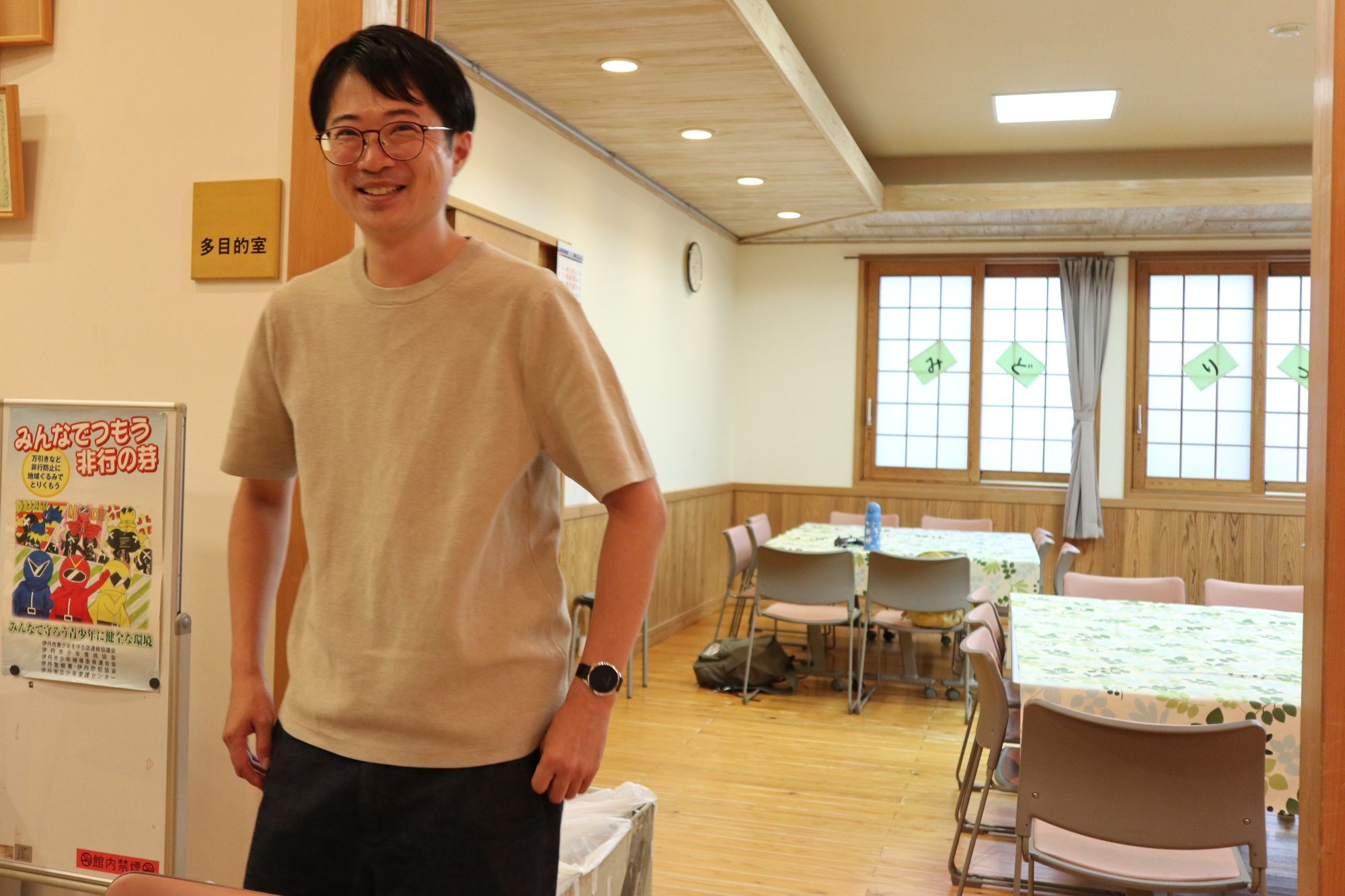 この日初めてみどりっ子食堂に参加されたボランティアスタッフさん