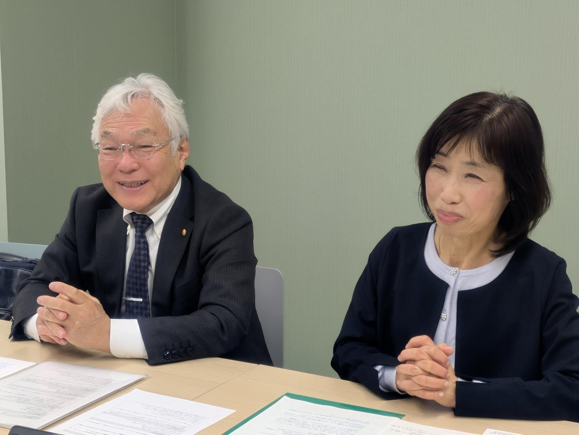 石堂会長と伊東さん