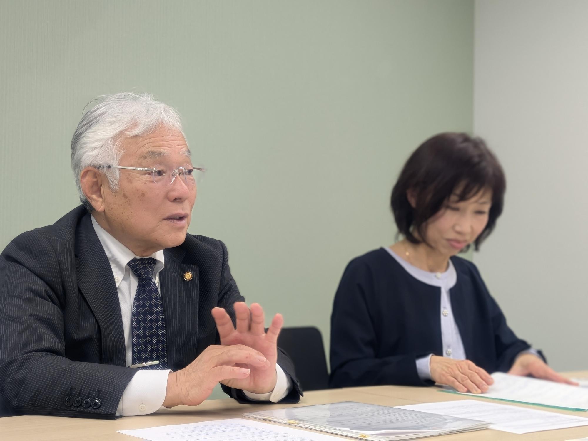石堂会長と伊東さん