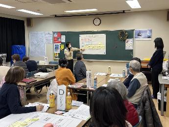 Cグループの発表の様子