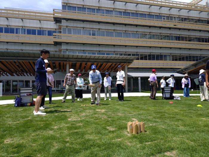 モルック大会の様子