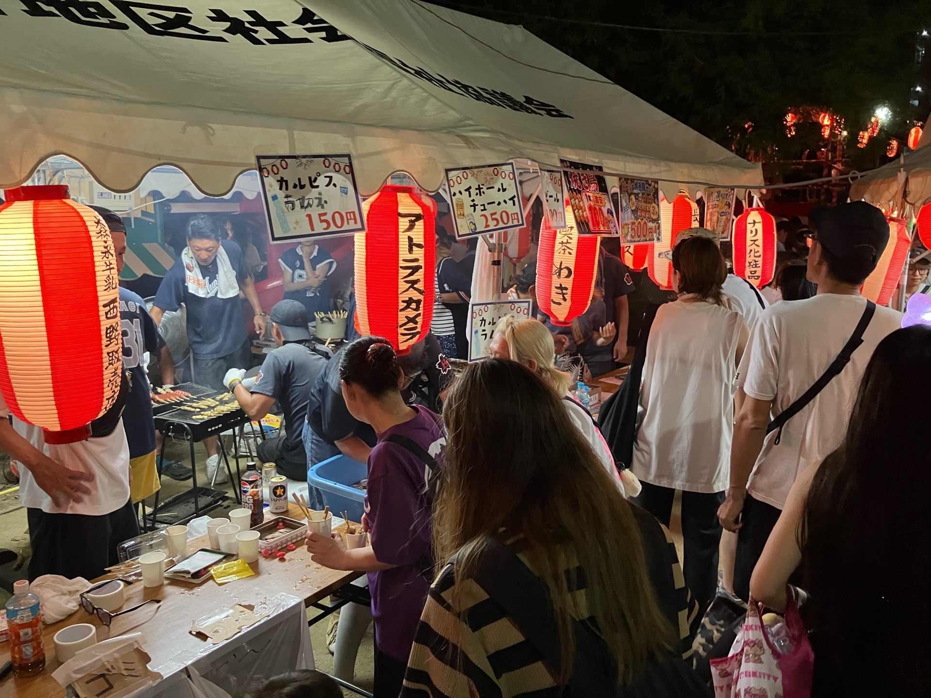 西野盆踊り大会2