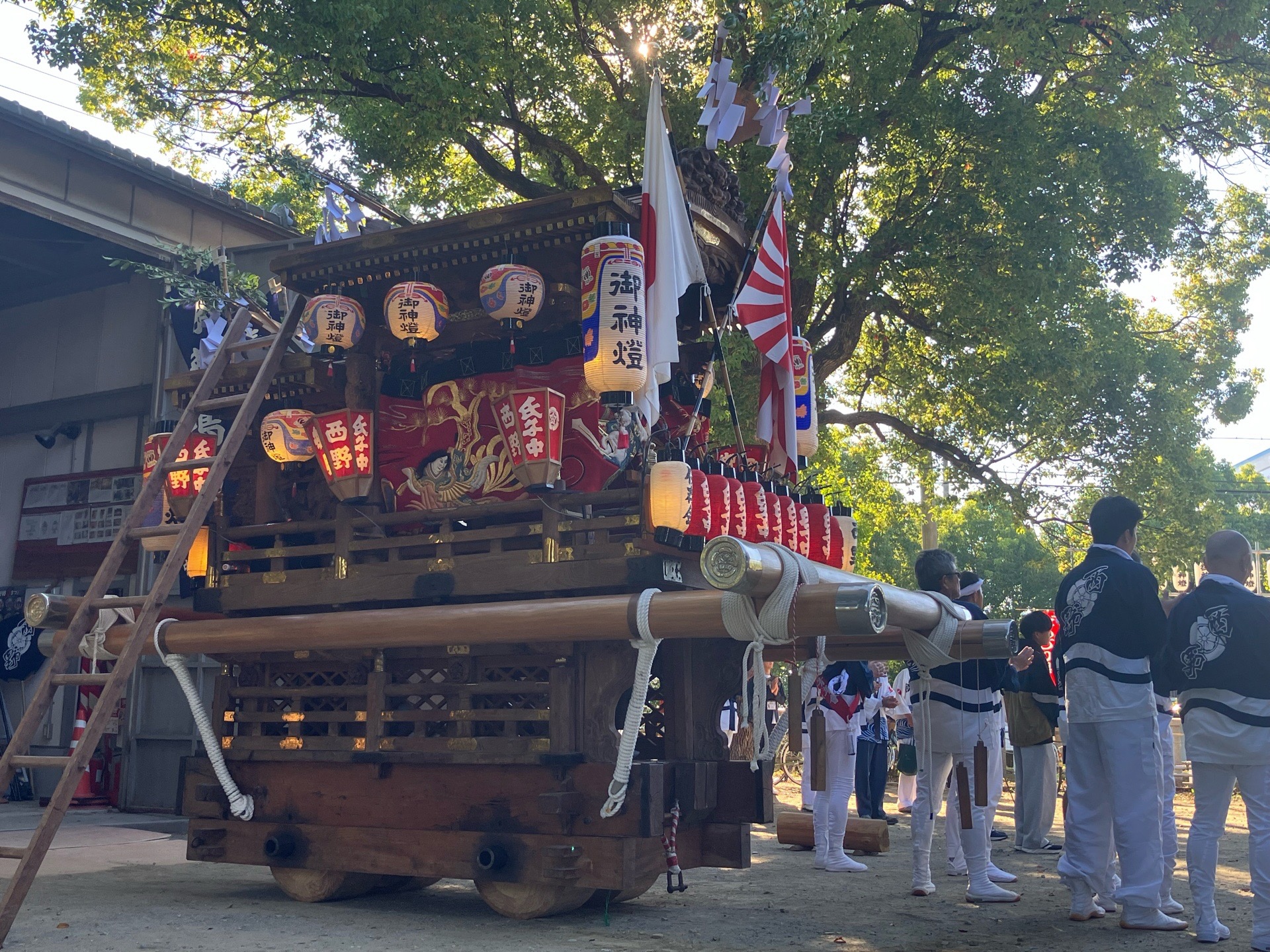 西野秋祭り・だんじり
