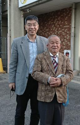 小倉孝保さんと西畑保さん