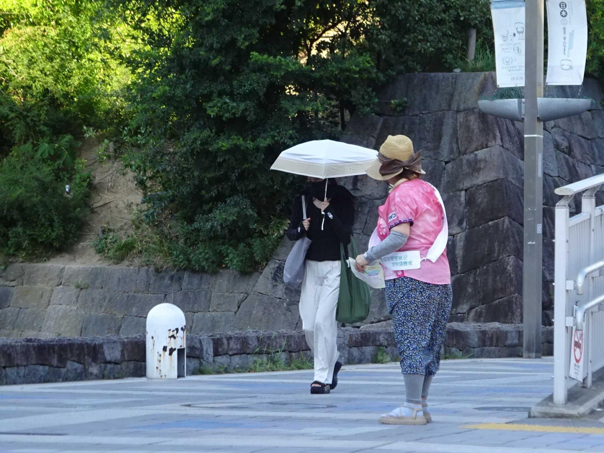 街頭活動の様子3
