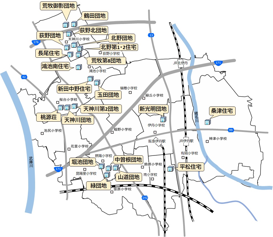 市営住宅一覧