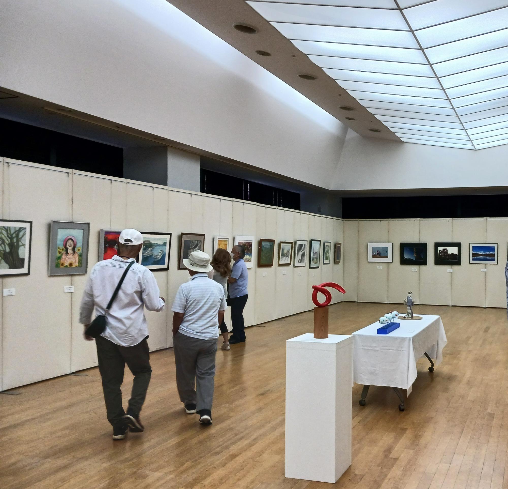 昨年度の展覧会の様子