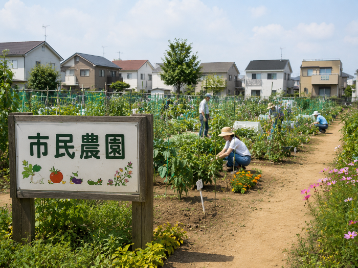 市民農園のイメージ