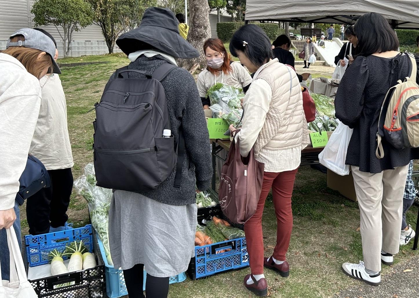 いたみおーがにっく市の風景写真