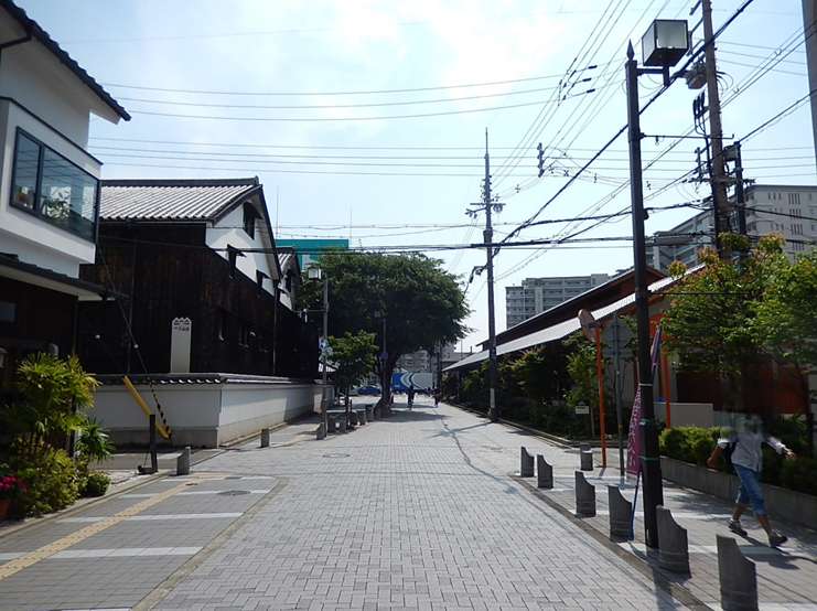 市道中央天津線 整備前