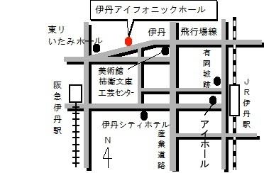 アイフォニックホール地図