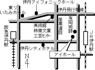 アイホール地図