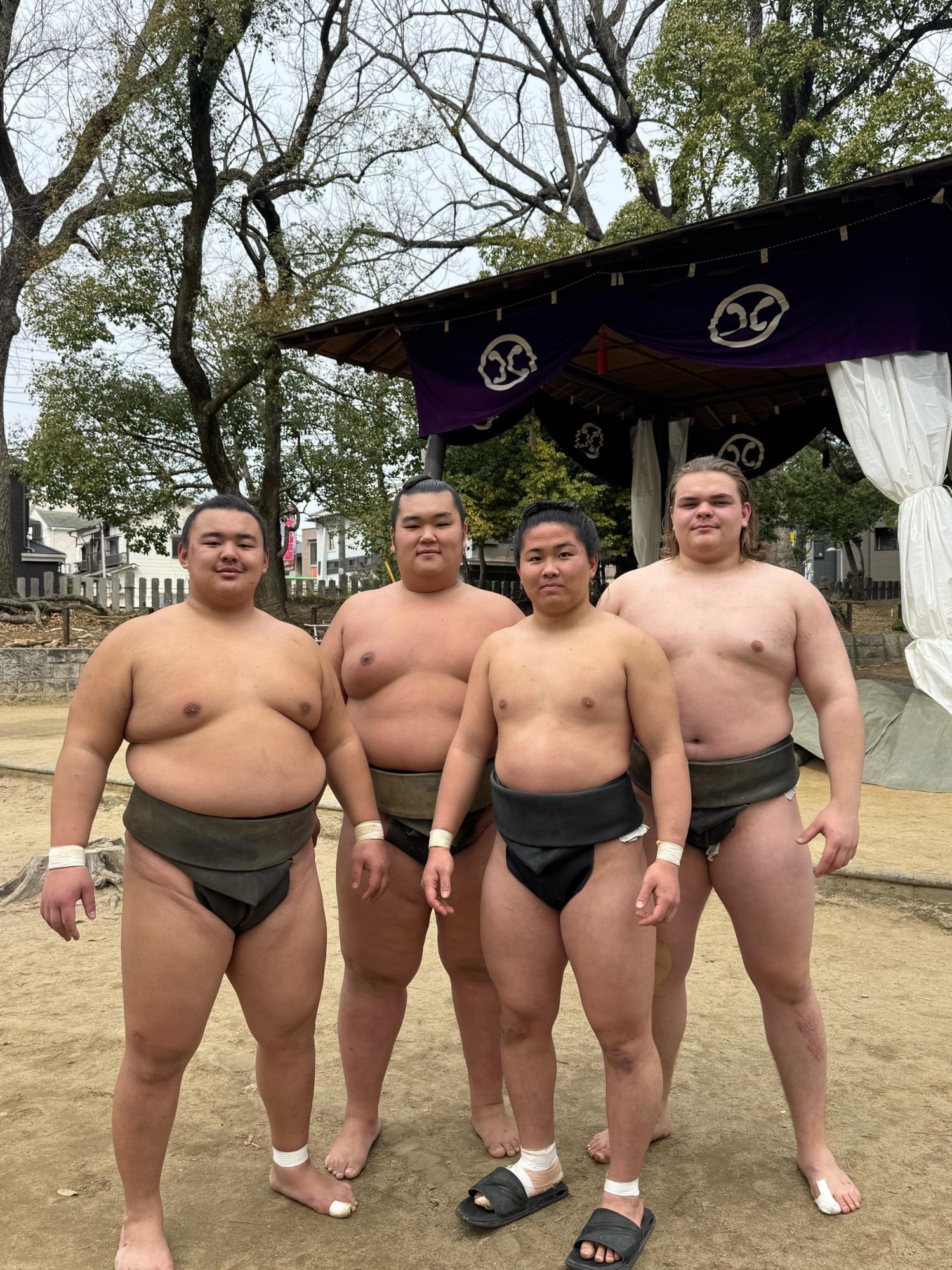 秀ノ山部屋で活躍する力士