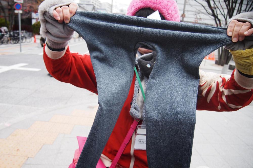 伊丹クリスマスマーケットで販売していたレギンス