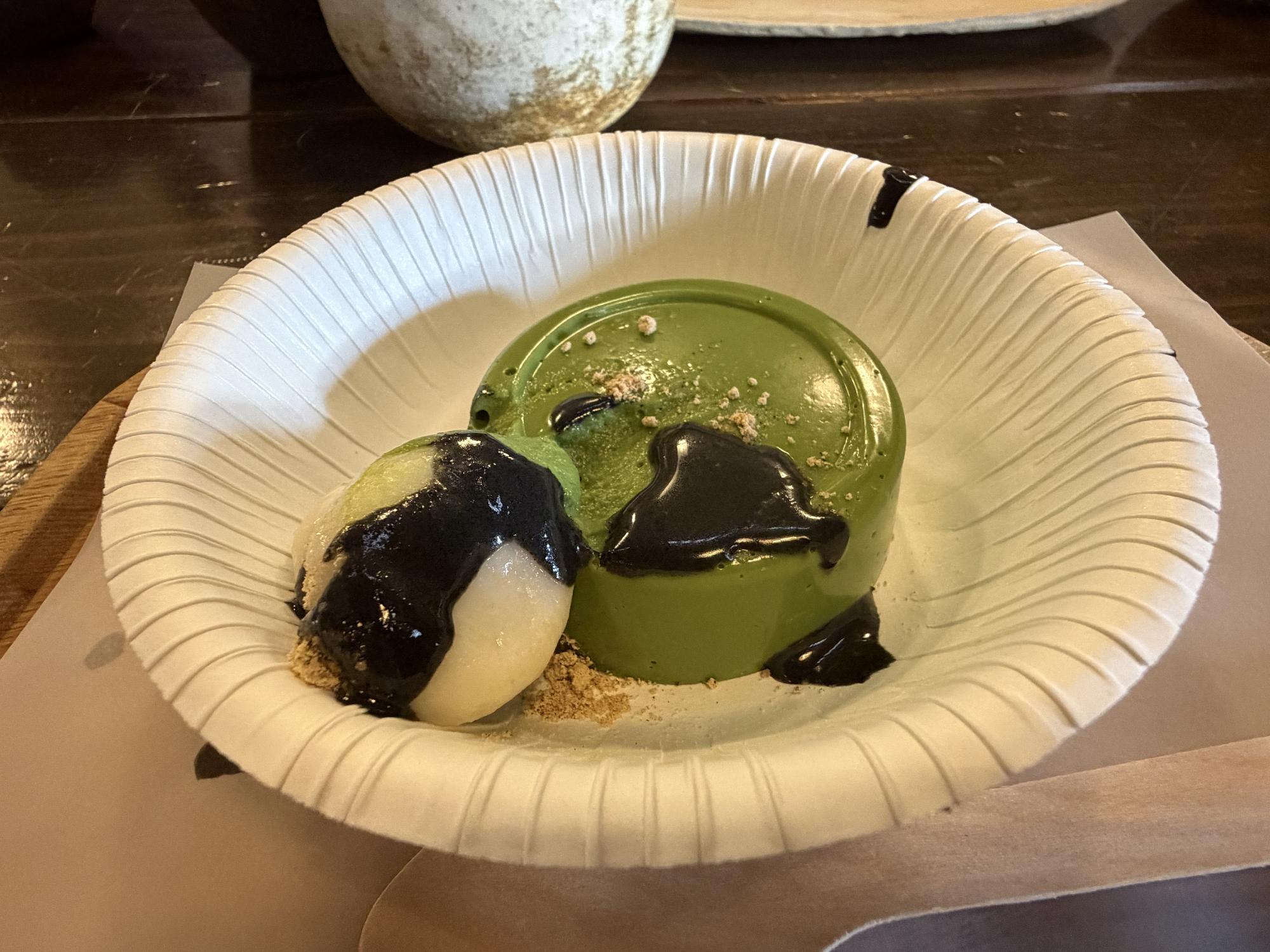 抹茶ババロア