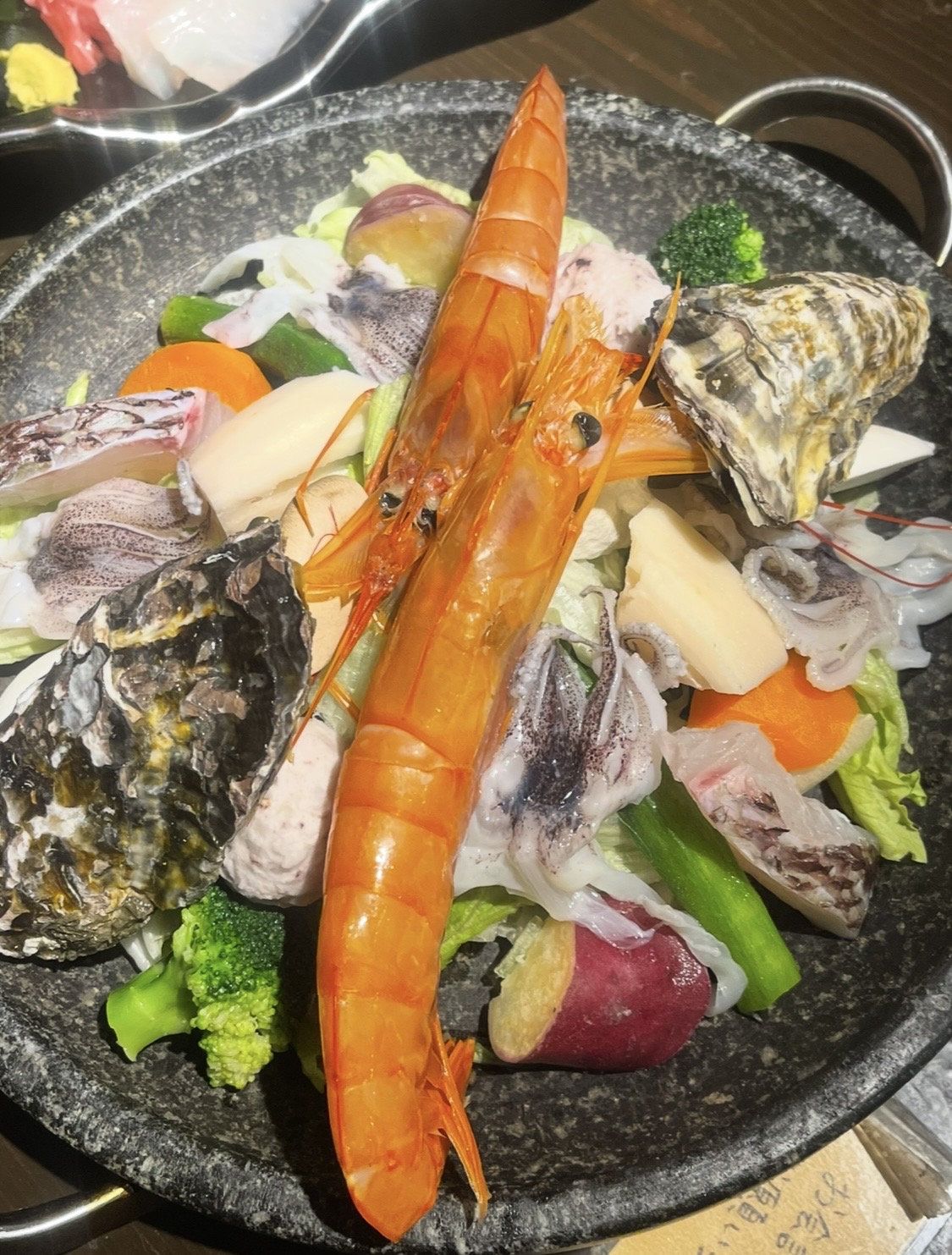 村重プロジェクトうおひろ城壁アヒージョ