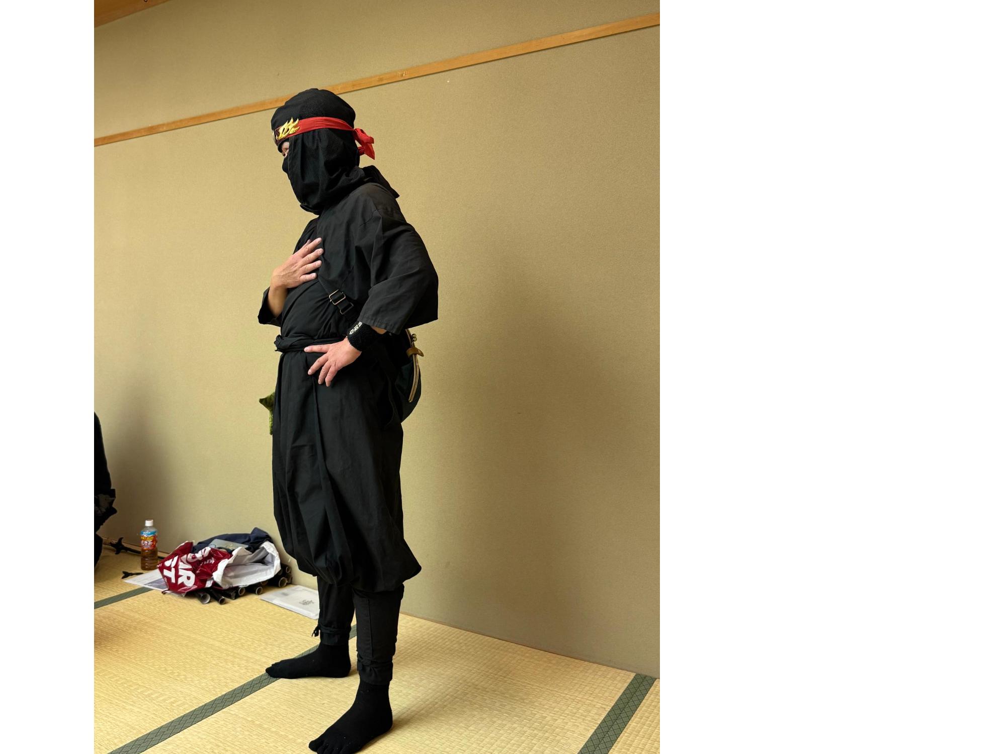 なりきり忍者イベントの忍者りい忍者