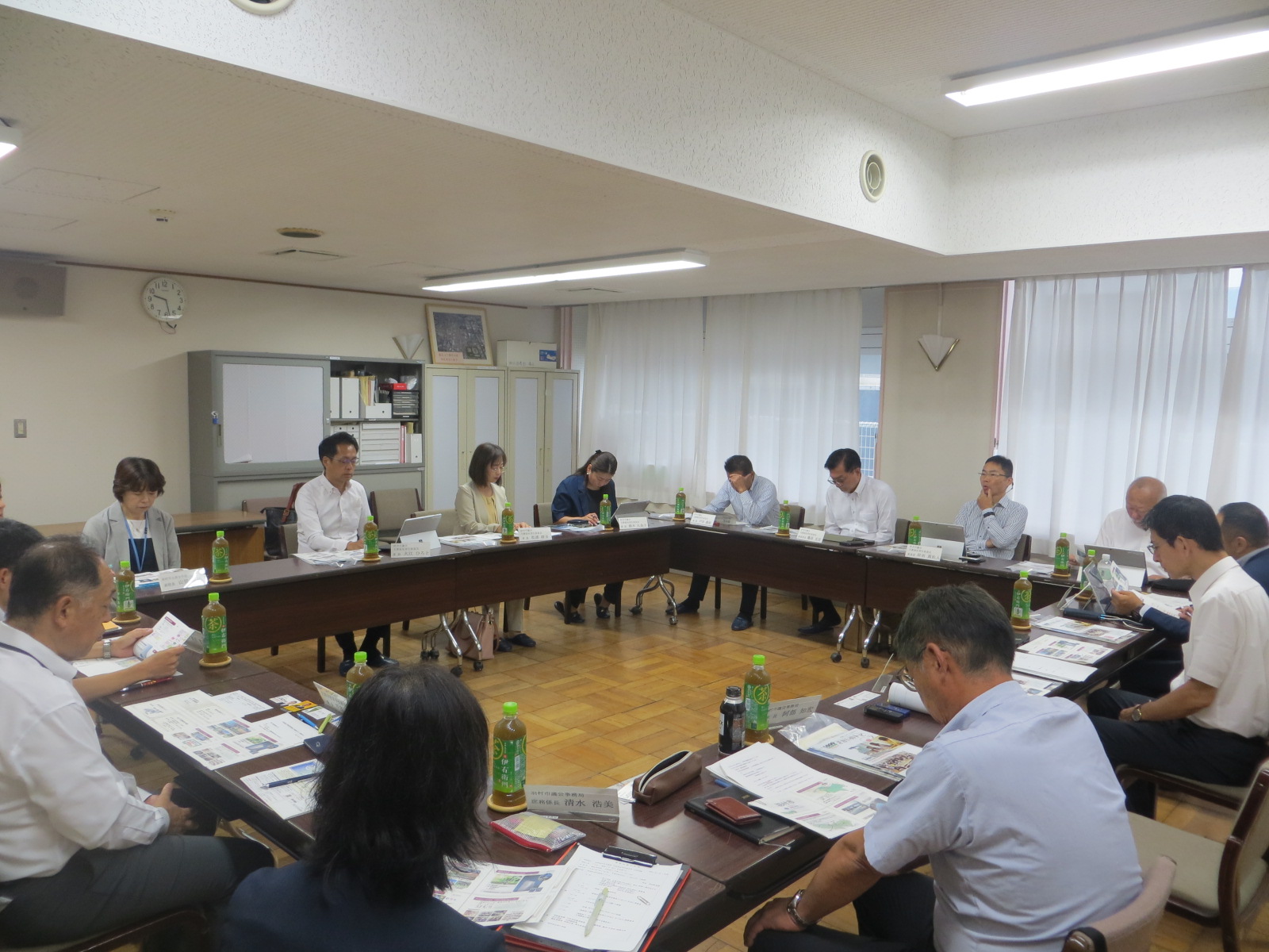羽村市行政視察の様子1枚目