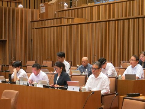 大津市議会視察の様子１