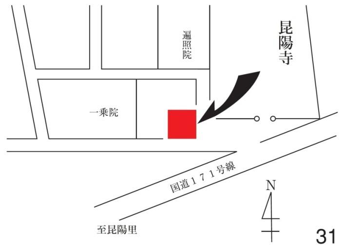 投票所のイラスト地図