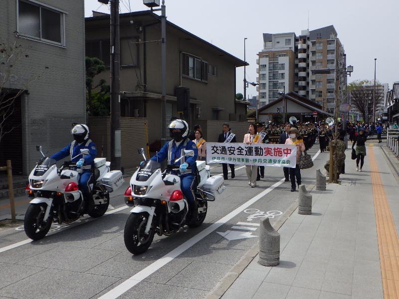 パレードの写真