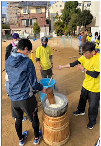 餅つき大会