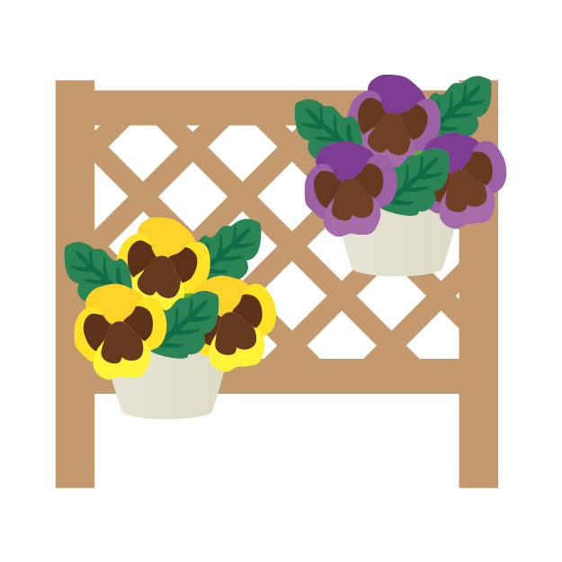 （イメージ）ハンギングの寄せ植え講習会