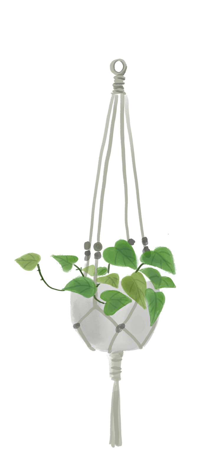 （イメージ）マクラメとお花のワークショップ