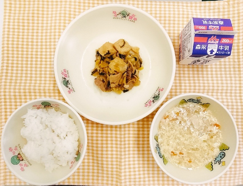 厚揚げのキムチ炒めなど